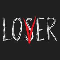 Loser Lover Shirt Horror Novelty Scary Movie  Loser Lover Pullover Hoo Ladies Polo Shirt | Artistshot