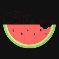 Bite Me T  Shirtwatermelon Bite Me T  Shirt Baby Bibs | Artistshot