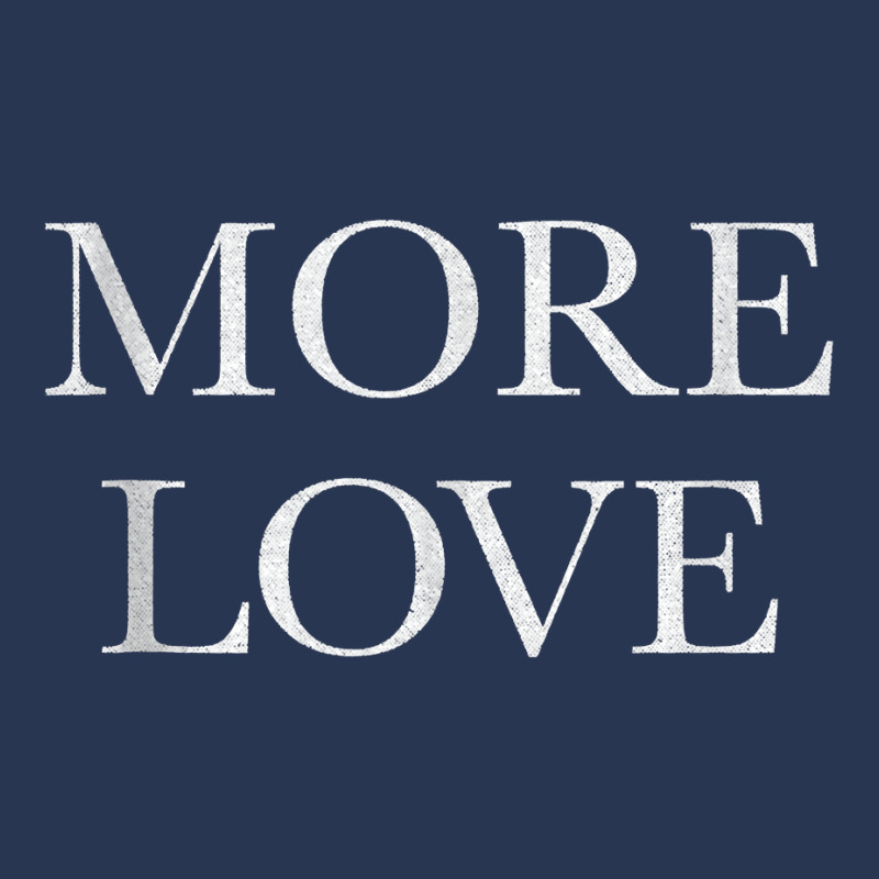 More Love (white Letters)   Artsy Fashion Tank Top Ladies Denim Jacket by caroldian | Artistshot