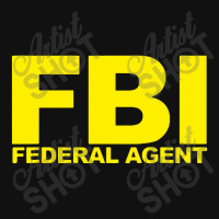 Fbi Federal Agent Landscape Canvas Print | Artistshot