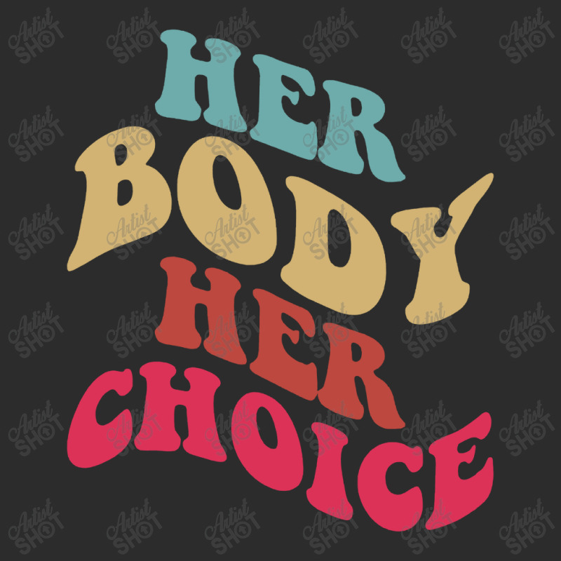 Her Body Her Choice Feminist Womens Vintage Feminist Exclusive T-shirt | Artistshot