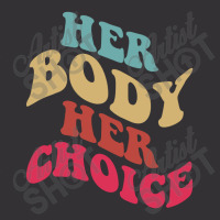 Her Body Her Choice Feminist Womens Vintage Feminist Vintage Short | Artistshot