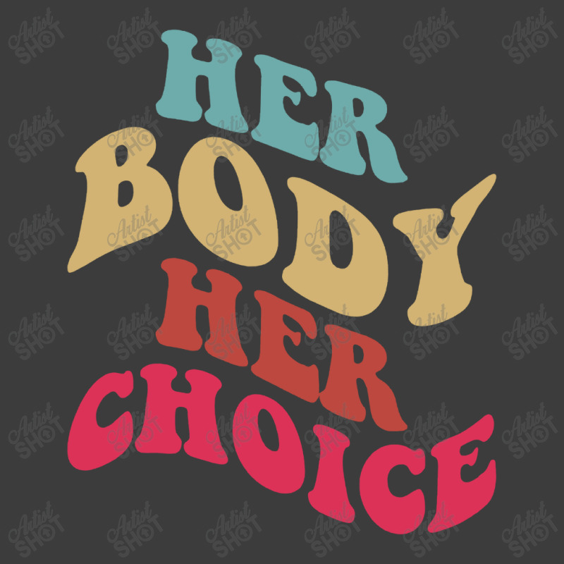 Her Body Her Choice Feminist Womens Vintage Feminist Men's Polo Shirt | Artistshot