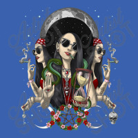 Hecate Triple Moon Goddess Pagan Witch Gothic Wiccan Occult Ladies Polo Shirt | Artistshot