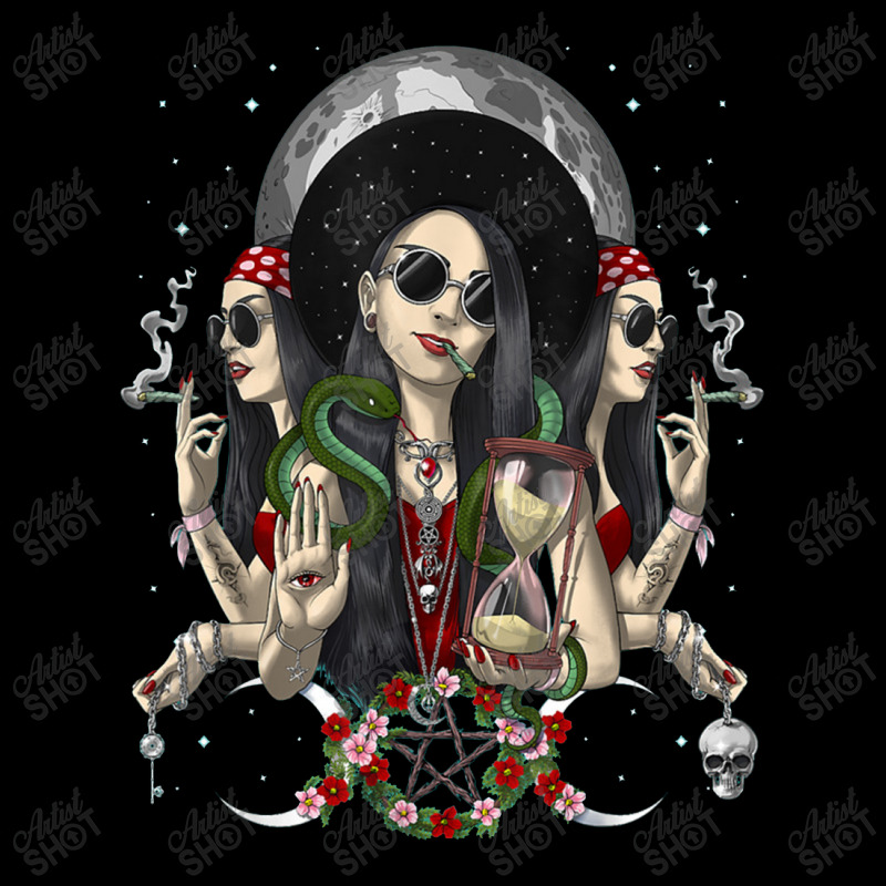 Hecate Triple Moon Goddess Pagan Witch Gothic Wiccan Occult Legging by galakepol | Artistshot