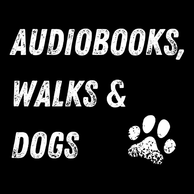 Audiobooks T  Shirt Audiobooks, Walks And Dogs Design T  Shirt Adjustable Cap by difficultasian | Artistshot