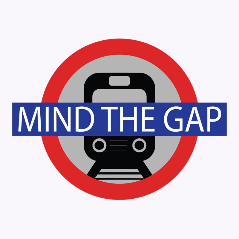 Mind The Gap London Train Long Sleeve Roundel Hoodie Tank Top | Artistshot