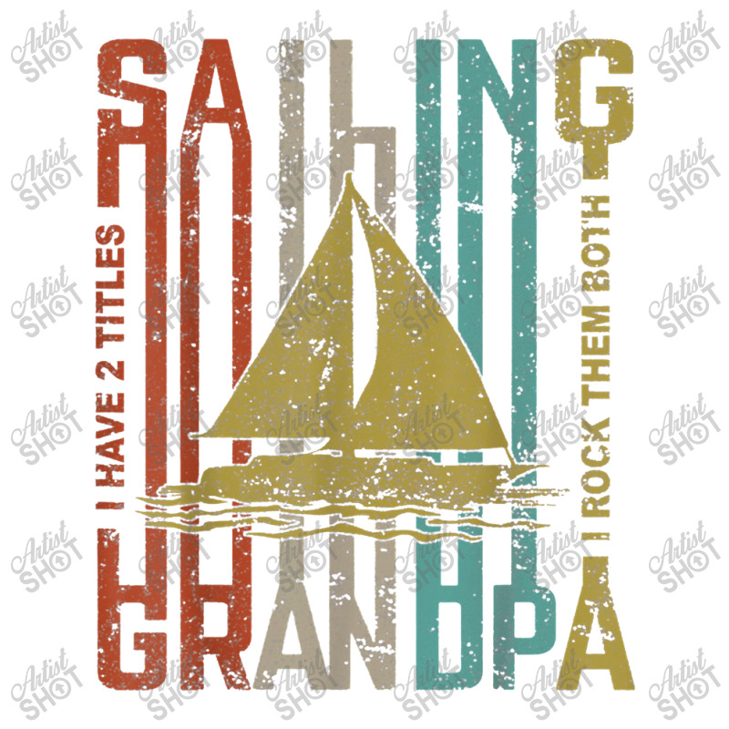 Retro Vintage Sailing Grandpa Funny Sailing Gift Crewneck Sweatshirt | Artistshot