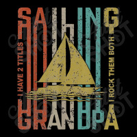 Retro Vintage Sailing Grandpa Funny Sailing Gift Men's Long Sleeve Pajama Set | Artistshot