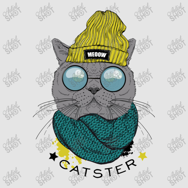 Hipster Catster Medium-length Apron | Artistshot