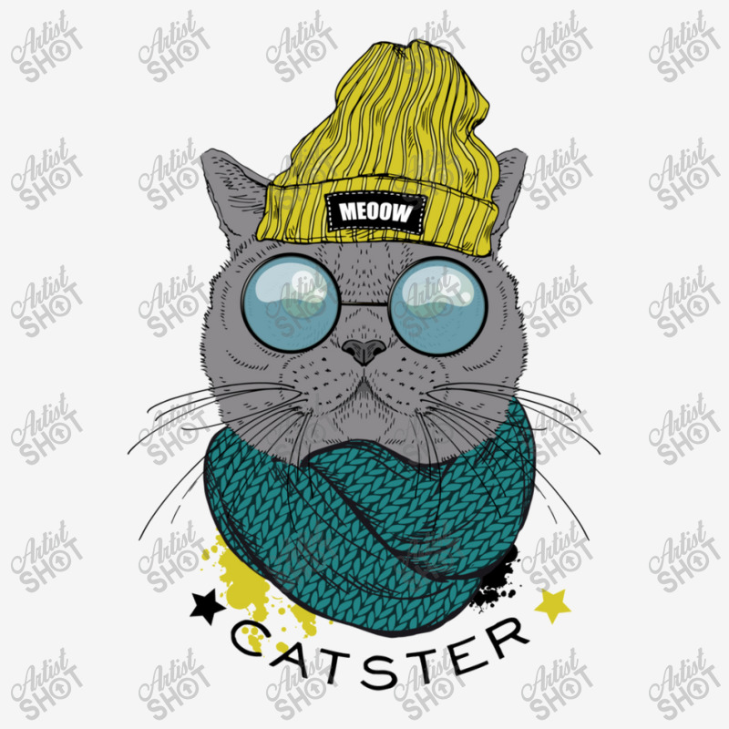 Hipster Catster Slide Sandal | Artistshot