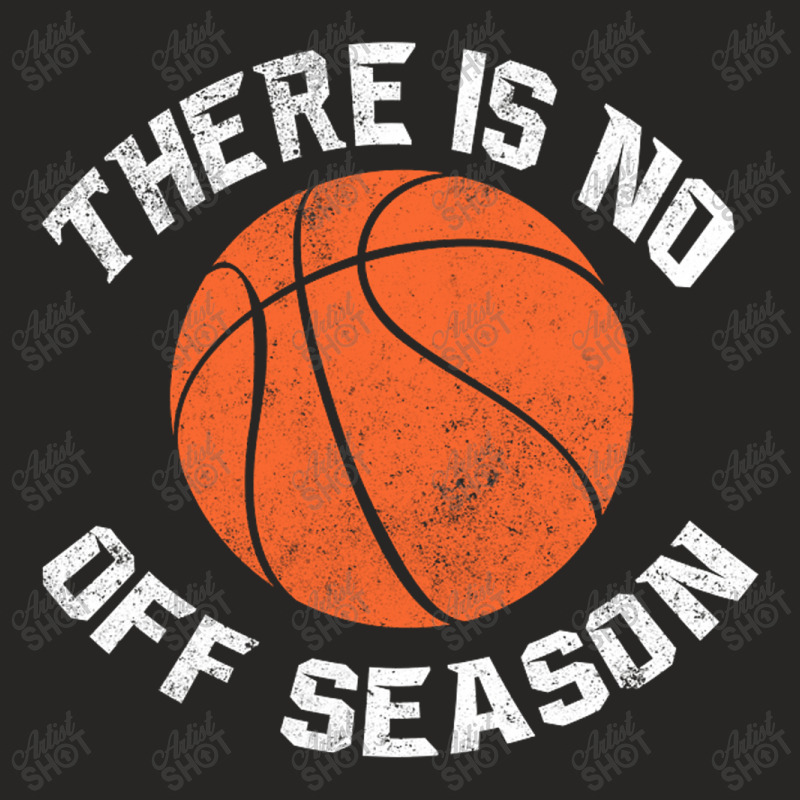 Basket There Is No Off Season White Ladies Fitted T-Shirt by marthaferrerm | Artistshot