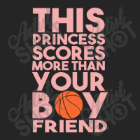 Basket This Princess Scores More Than Your Boyfriend Unisex Hoodie | Artistshot