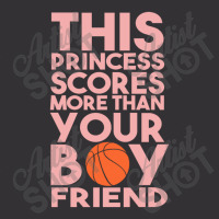 Basket This Princess Scores More Than Your Boyfriend Vintage Short | Artistshot