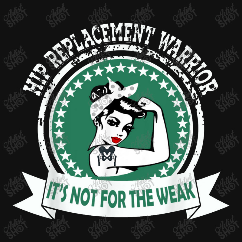 Hip Replacement Warrior Gift New Joint Surgery For Women Portrait Canvas Print | Artistshot