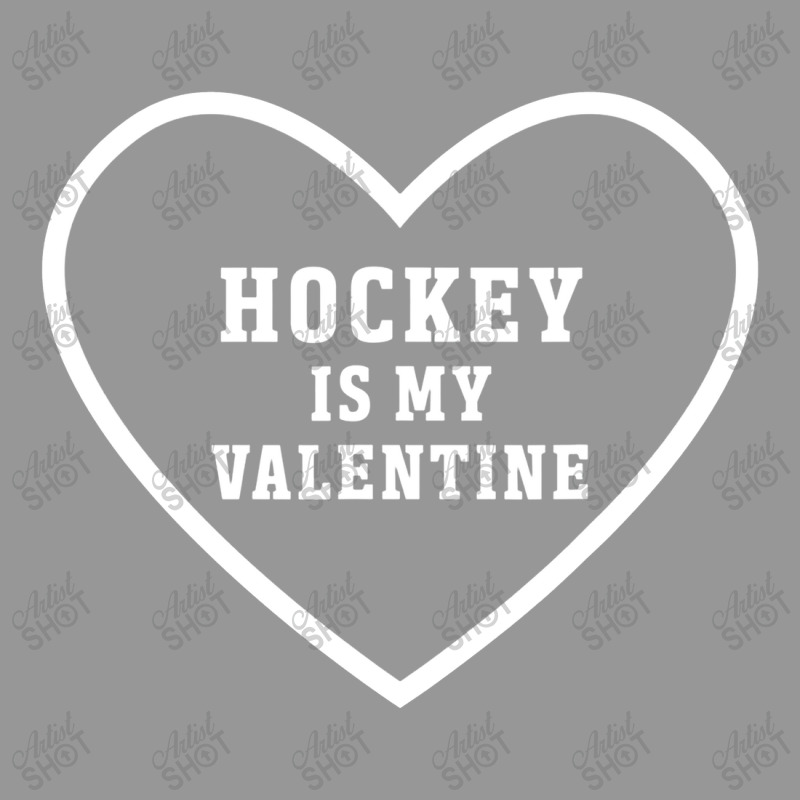 Hockey Is My Valentine Funny Hockey Valentines Women's V-Neck T-Shirt by celanasubek | Artistshot