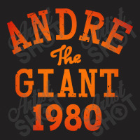 Andre The Giant 1980 T-shirt | Artistshot