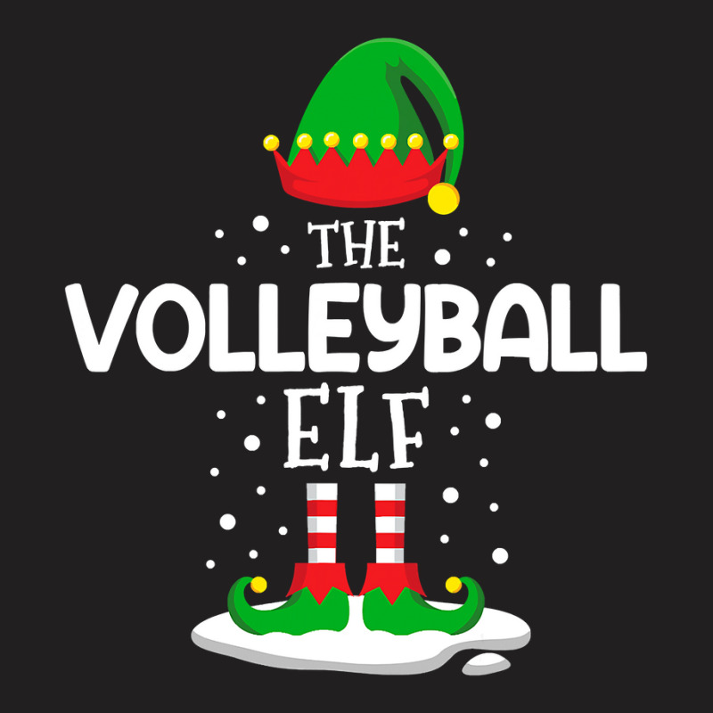 The Volleyball Elf Christmas Family Matching Costume Pjs T Shirt T-shirt | Artistshot