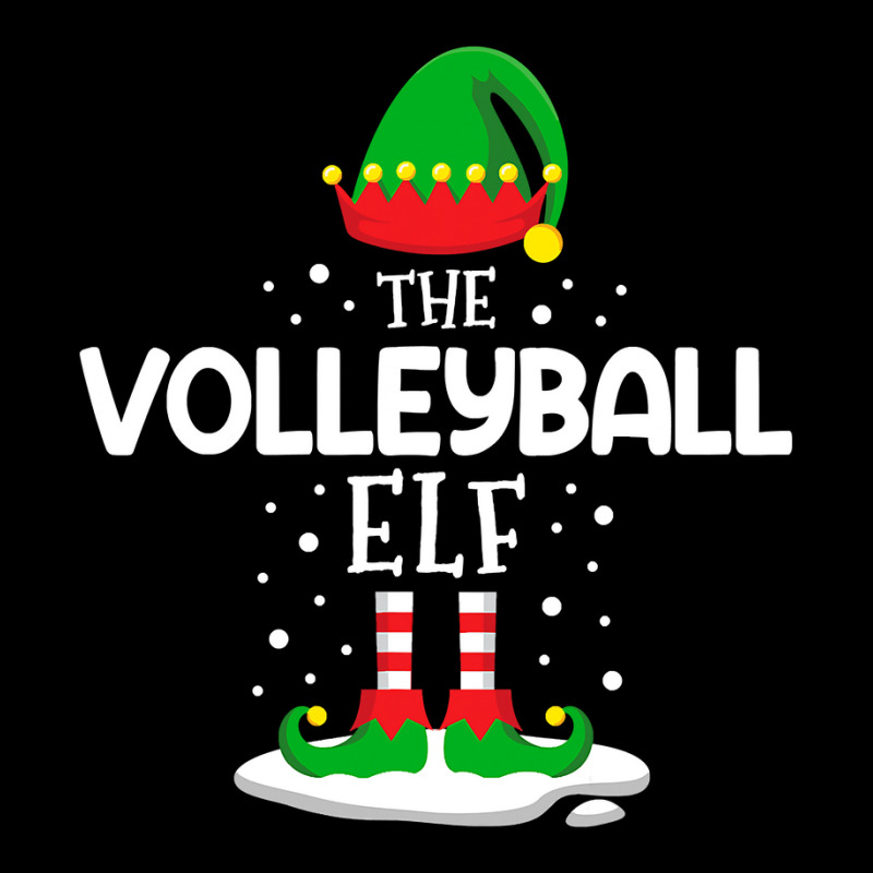 The Volleyball Elf Christmas Family Matching Costume Pjs T Shirt Men's Long Sleeve Pajama Set | Artistshot