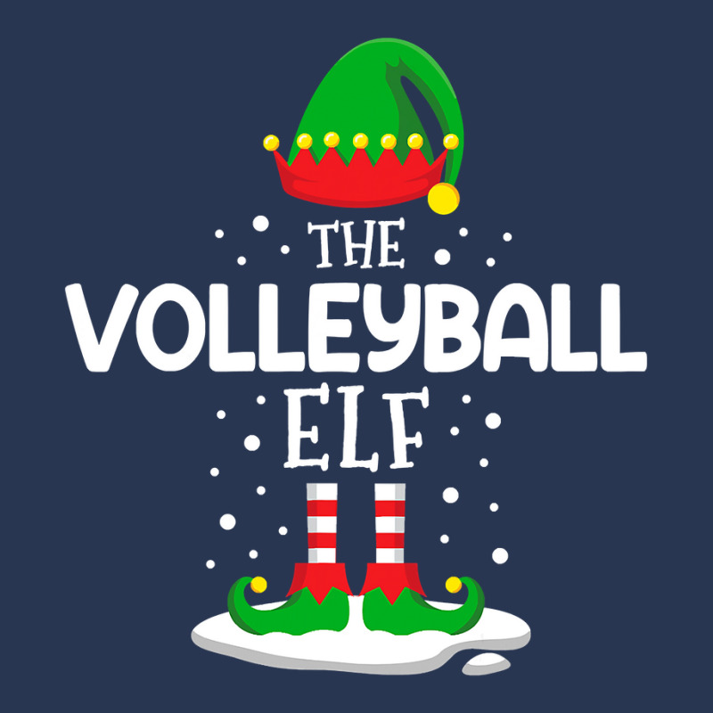 The Volleyball Elf Christmas Family Matching Costume Pjs T Shirt Men Denim Jacket | Artistshot