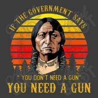 You Need A Gun Sitting Bull Pro 2nd Amendment Men's Polo Shirt | Artistshot