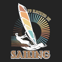 Sailing T  Shirt I'd Rather Be Sailing   Vintage Sailing T  Shirt 3/4 Sleeve Shirt | Artistshot