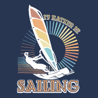 Sailing T  Shirt I'd Rather Be Sailing   Vintage Sailing T  Shirt Men Denim Jacket | Artistshot