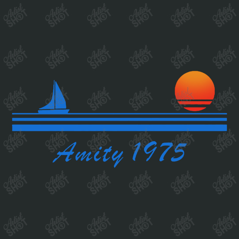 Amity Island 1975 Women's Triblend Scoop T-shirt by Agus w | Artistshot