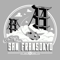 Greetings From San Fransokyo Ladies Fitted T-shirt | Artistshot