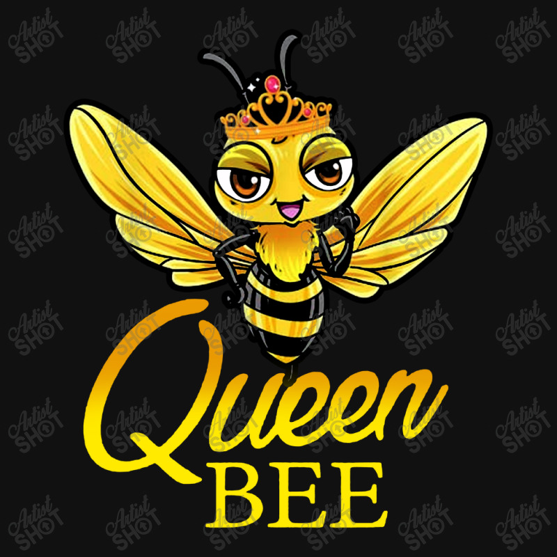 Bee Crown Cute Honey Bee Rectangle Patch | Artistshot