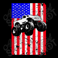 Truck American Flag Racing Usa Youth Sweatshirt | Artistshot