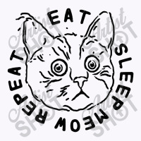 Eat Sleep Meow Repeat Tank Top | Artistshot