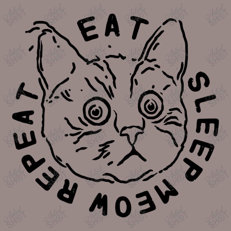 Eat Sleep Meow Repeat Vintage T-Shirt by roberttice | Artistshot