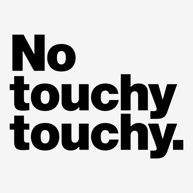 Youch Not Touch Scorecard Crop Tee by opijos | Artistshot