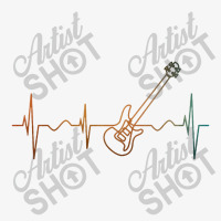 Bass Guitar Heartbeat Ladies Fitted T-shirt | Artistshot