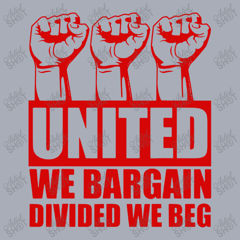 United We Bargain Divided We Beg Labor Union Protest Tank Dress | Artistshot