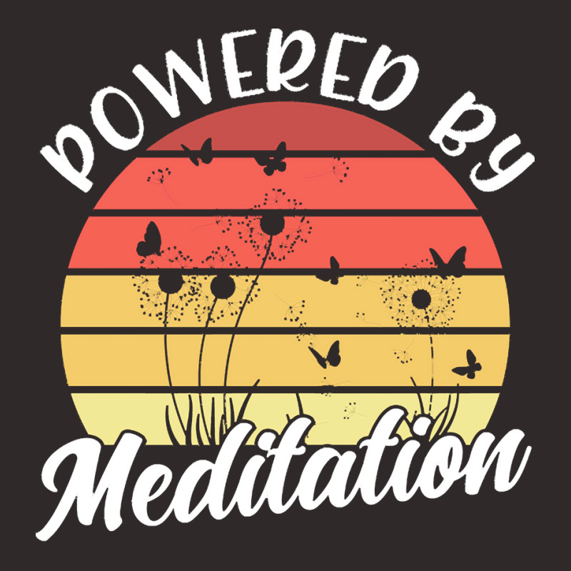 Meditation T  Shirt Powered By Meditation Meditation Spiritual Buddhis Racerback Tank by elephantjellyfish | Artistshot