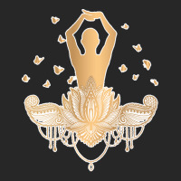 Meditation Yoga T  Shirt Meditation Design Gold T  Shirt Women's Pajamas Set | Artistshot