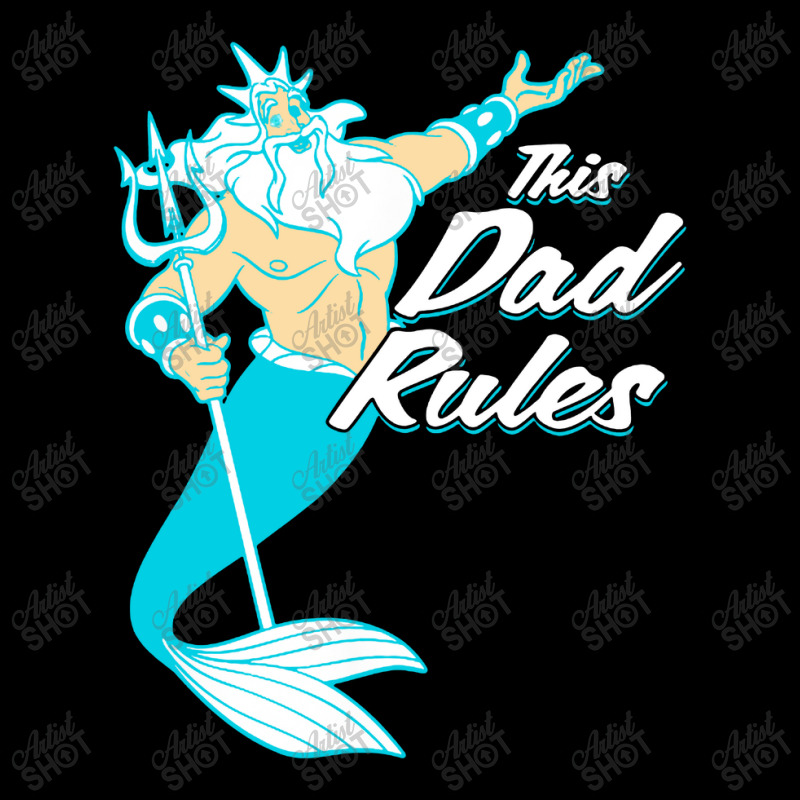 Mermaid King Triton Pocket T-Shirt by Bulumata | Artistshot