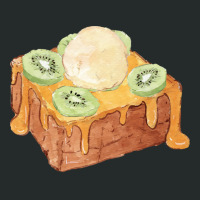 Brick Toast Bread Lover T  Shirt Honey Bread Brick Toast Topped With K Women's Triblend Scoop T-shirt | Artistshot