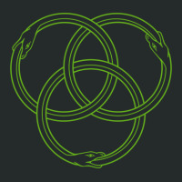 Snake Eating Its Own Tail | Ouroboros | Infinity Symbol Women's Triblend Scoop T-shirt | Artistshot