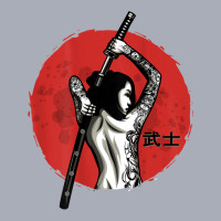 Japanese Warrior   Sexy Samurai   Female Samurai (on Back) T Shirt Tank Dress | Artistshot