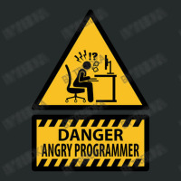 Danger Angry Programmer Women's Triblend Scoop T-shirt | Artistshot