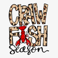 Craw Fish Season Leopard Print Love Crawfishee Ladies Fitted T-shirt | Artistshot