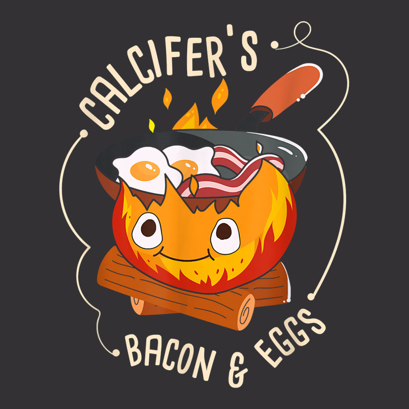 Calcifers Bacon And Egg I Camping Cooking I Bacon T Shirt Vintage Hoodie by jacolepachew | Artistshot