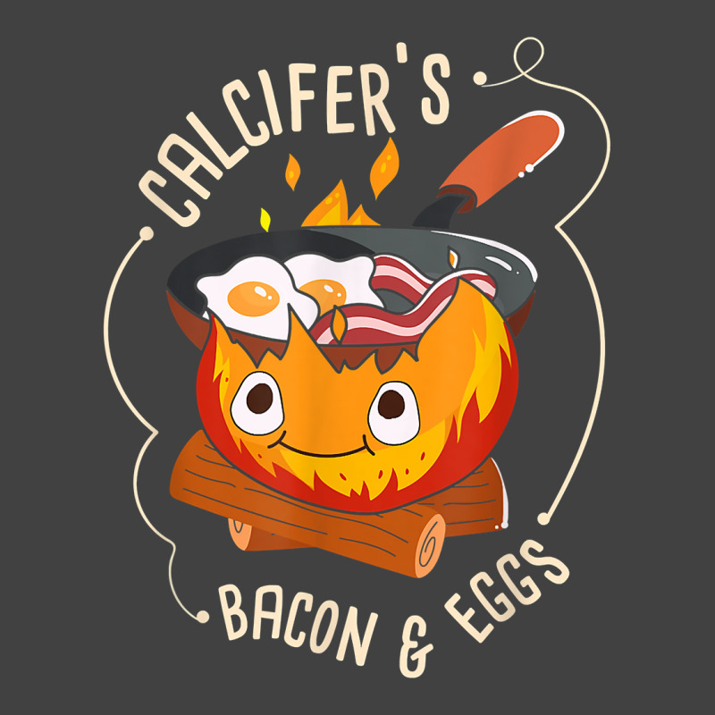 Calcifers Bacon And Egg I Camping Cooking I Bacon T Shirt Vintage T-Shirt by jacolepachew | Artistshot