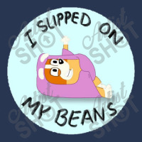 I Slipped On My Beans Men Denim Jacket | Artistshot