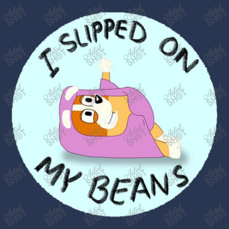 I Slipped On My Beans Men Denim Jacket | Artistshot