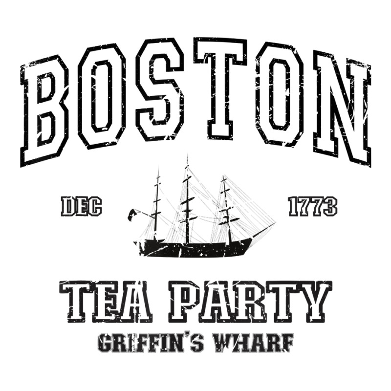 Boston T Shirt Vintage Tea Party 1773 Design Massachusetts T Shirt Crewneck Sweatshirt | Artistshot