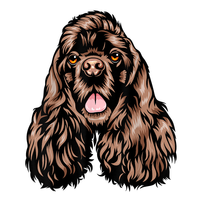 Cool Cocker Spaniel Face T Shirt Youth Tee by jacolepachew | Artistshot